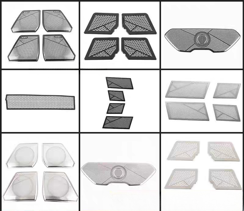 For jaecoo j7 22-25 Roof Top Horn Sound Audio Frame Cover Trim Space Aluminum Car Mesh Enclosure Speakers Accessories