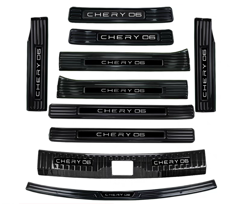 For Chery Jaecoo J7 22-25 Front Rear Door Sill Protector Welcome Pedal Cover Anti-drity Anti-scratch Strip Protective Accessory